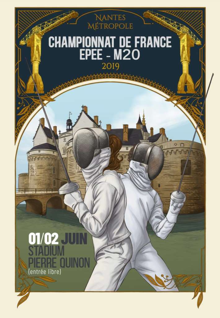 Image du Championnat de France épée - M20 2019