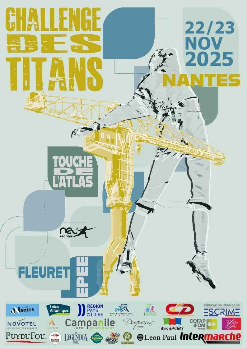 Affiche Challenge des Titans 2025
